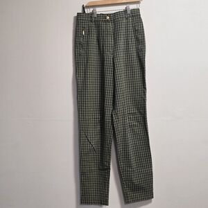 Vintage Bonita Green Checkered Pants